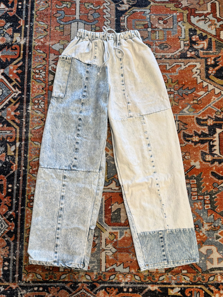 Denim Eco Pants - S/M