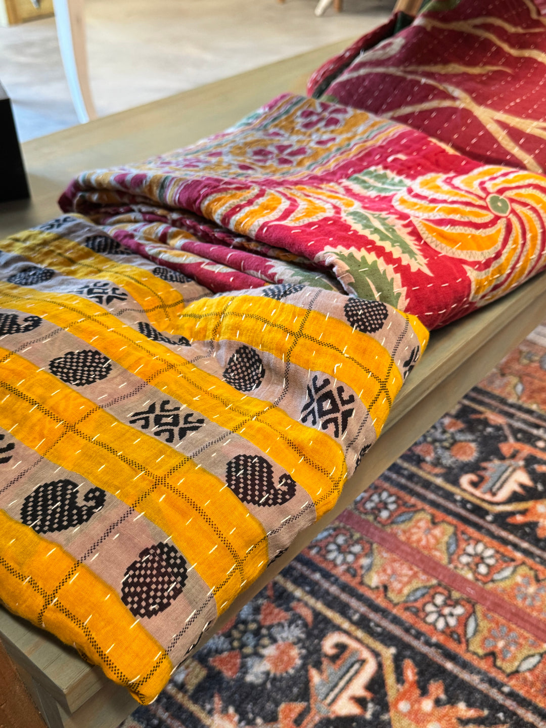 Kantha Blanket