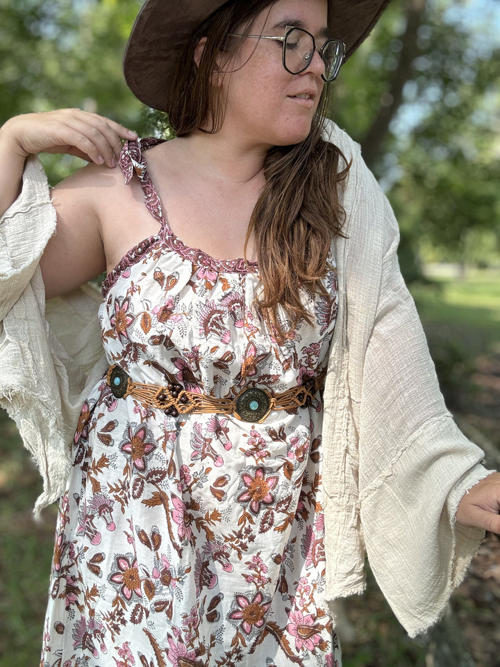 Flounce Sleeve Kimono Wrap 🤞