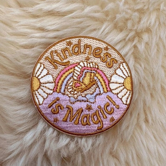 Kindness is Magic Iron-on Patches