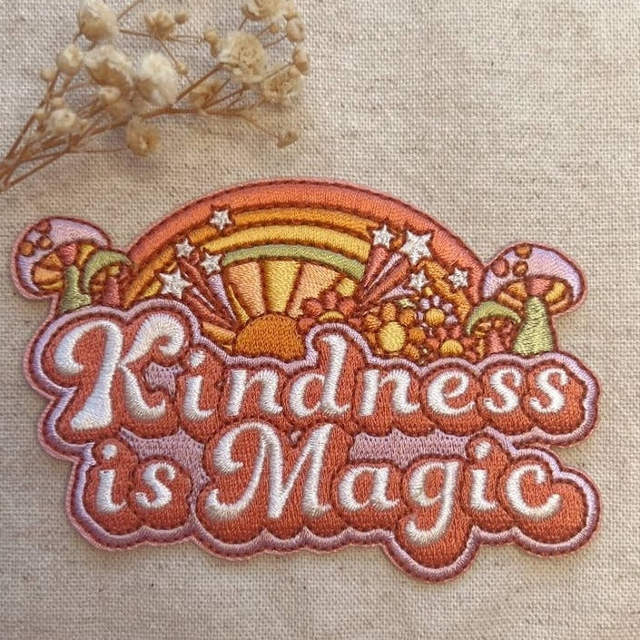 Kindness is Magic Iron-on Patches