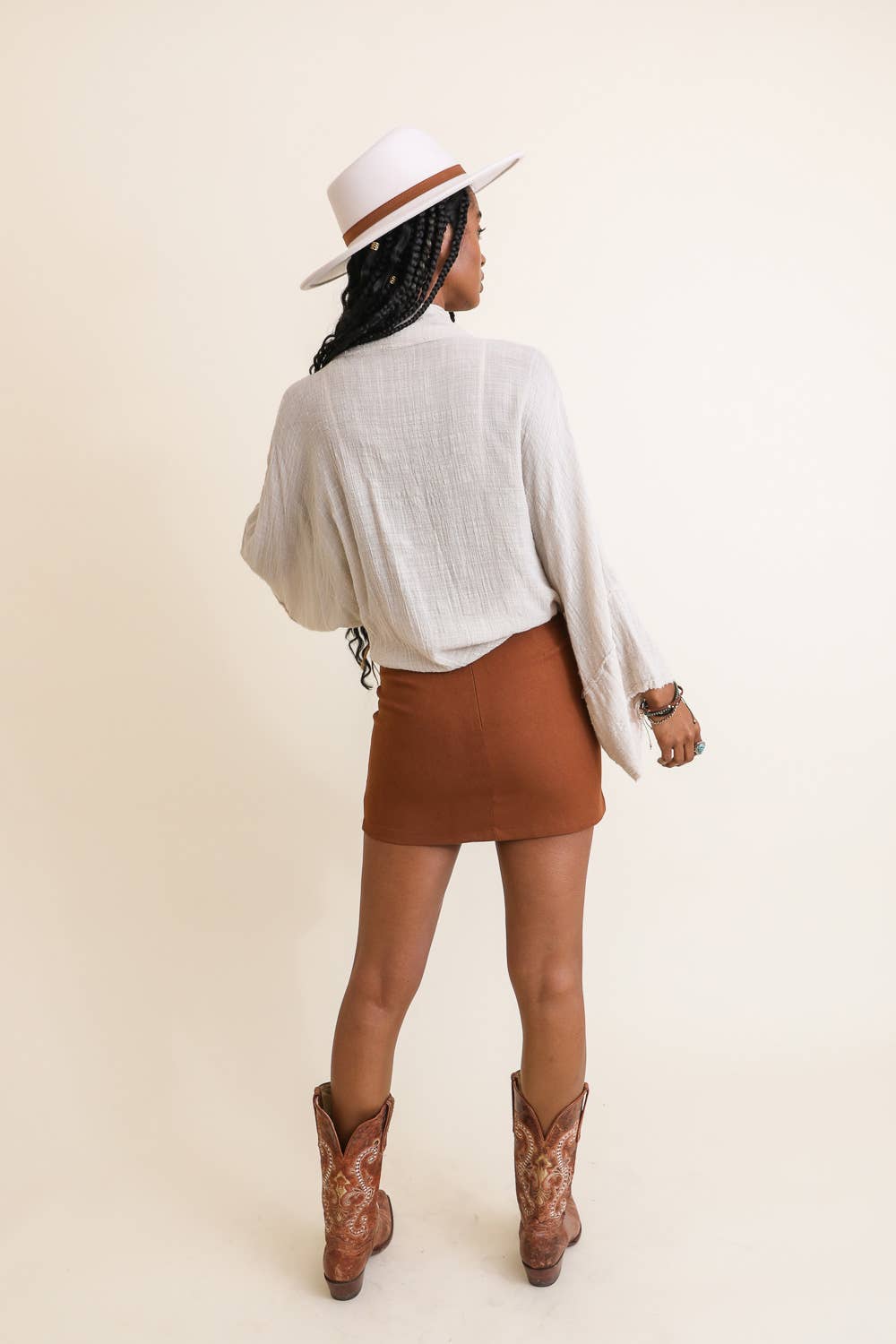 Boho Chic Gauze Wrap