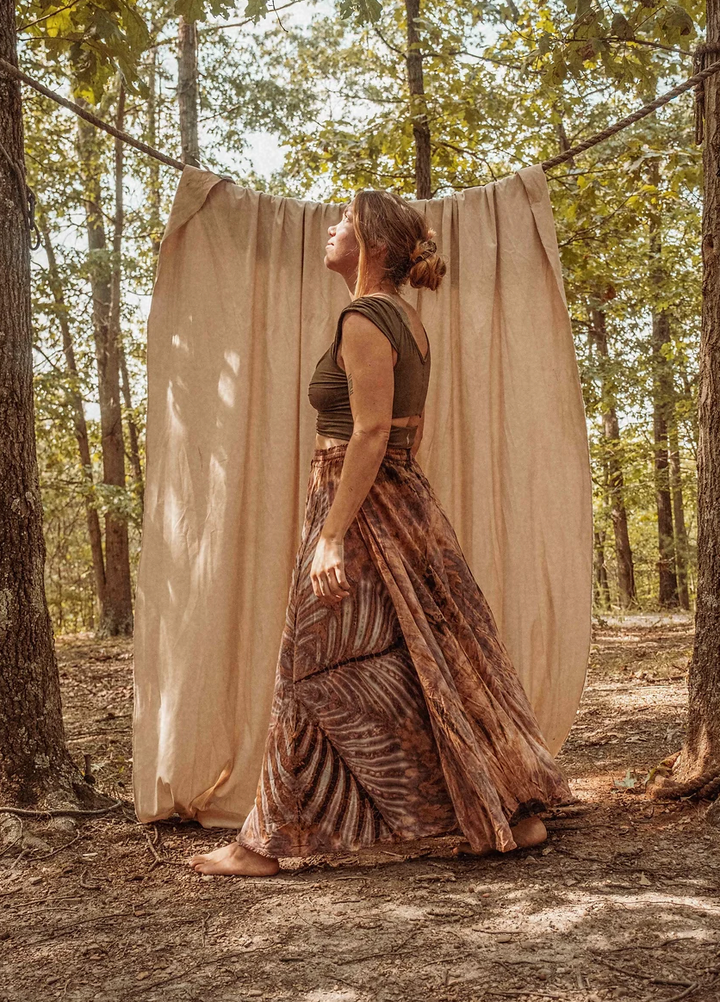 Hand Dyed Palazzo Pants
