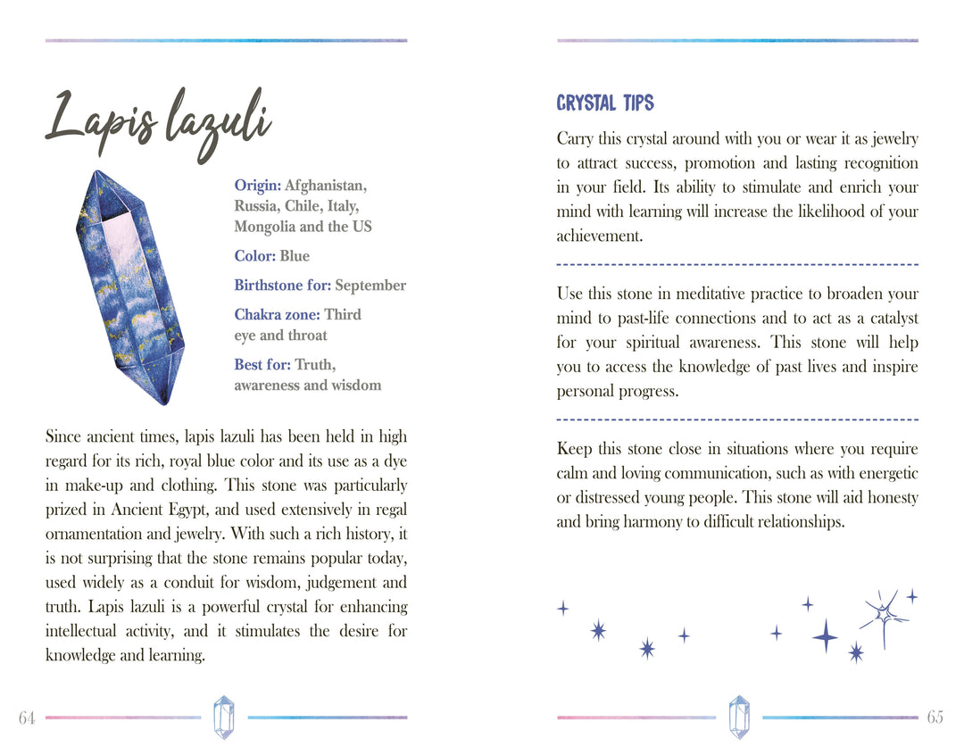 Little Book of Crystals (Hardcover, Gift)