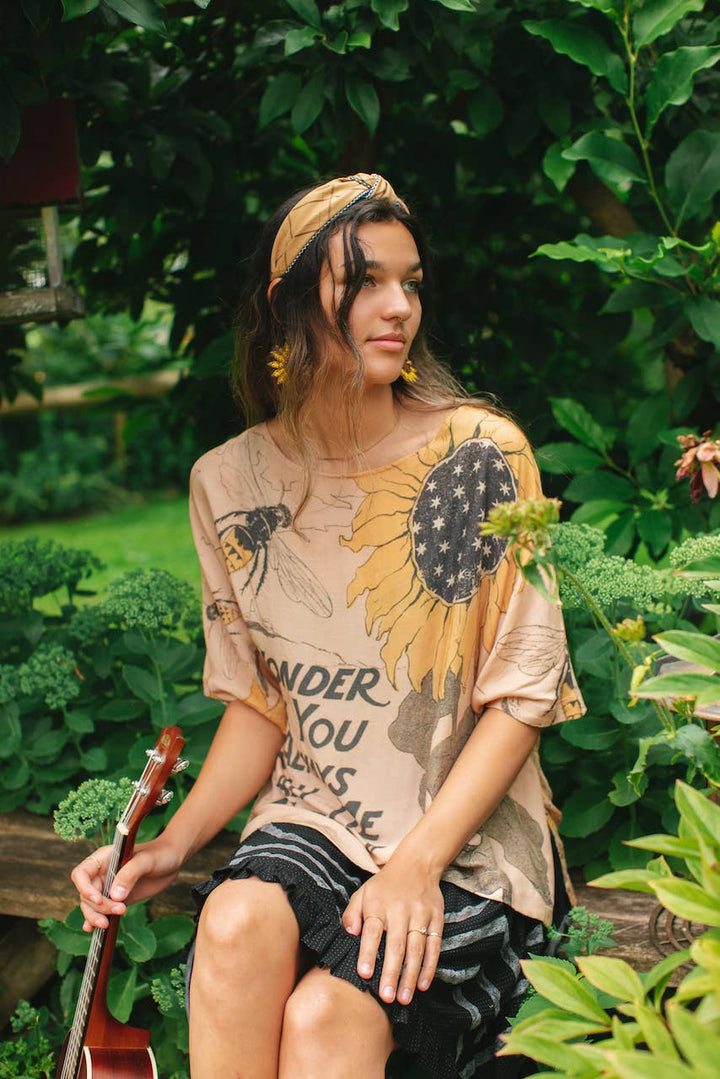 Milk & Honey Bamboo Bohemian Tee Luxe Bamboo Tunic Shirt