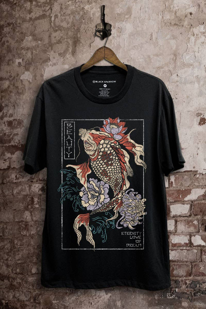 Koi Fish Graphic Top