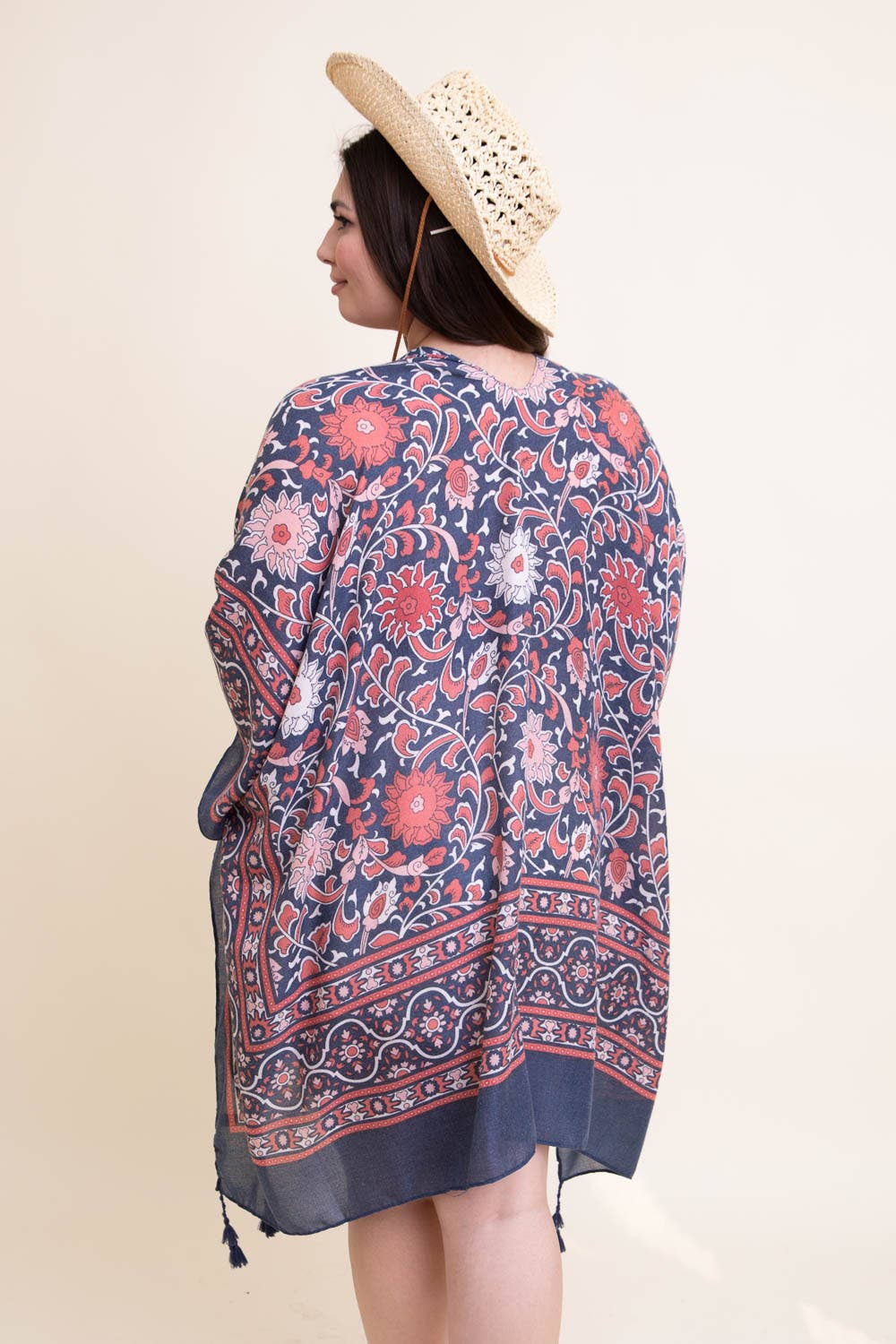 Touch of Morroco Tapestry Tassel Kimono