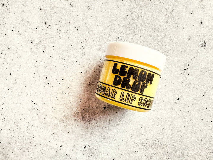 LEMON DROP | Vegan Lip Scrub | Cruelty Free Skincare
