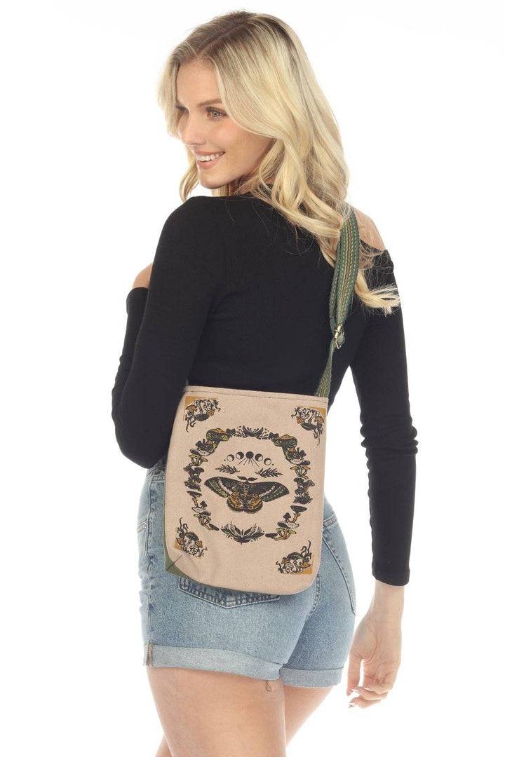 Moth Boho Shoulder Bag