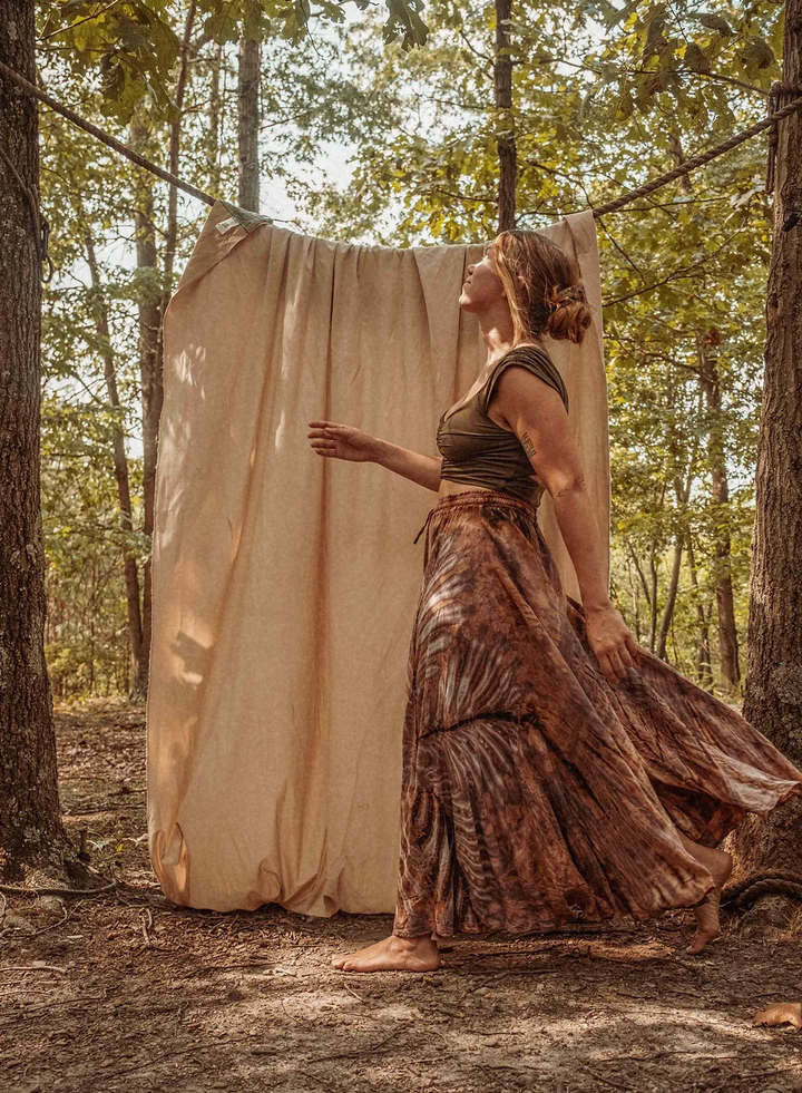 Hand Dyed Palazzo Pants