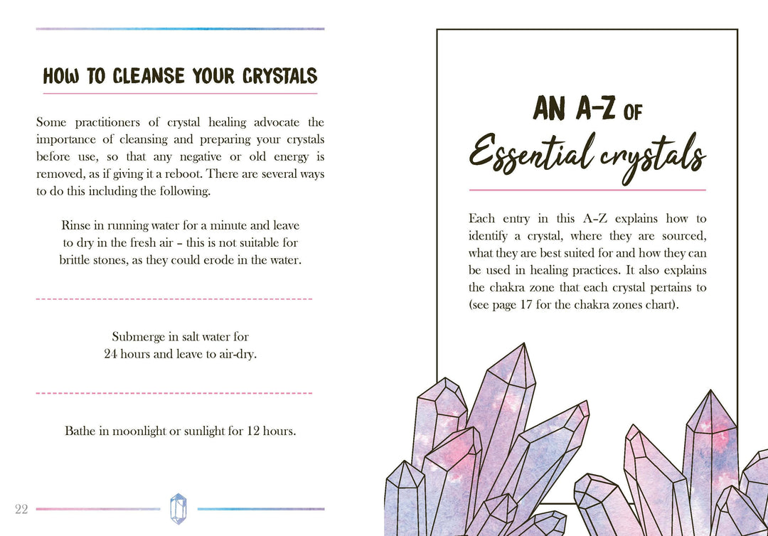 Little Book of Crystals (Hardcover, Gift)