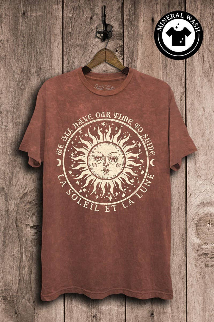 La Soleil Et La Lune Graphic Top