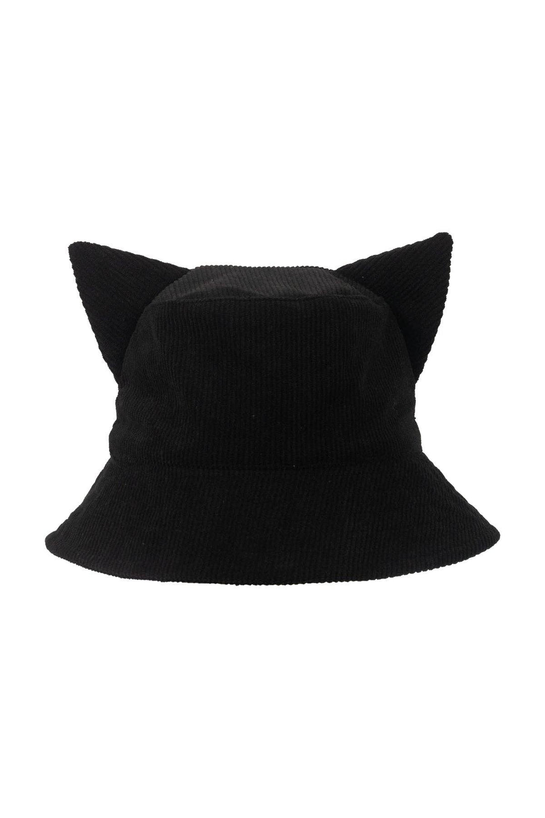 Kitty Ears Corduroy Bucket Hat