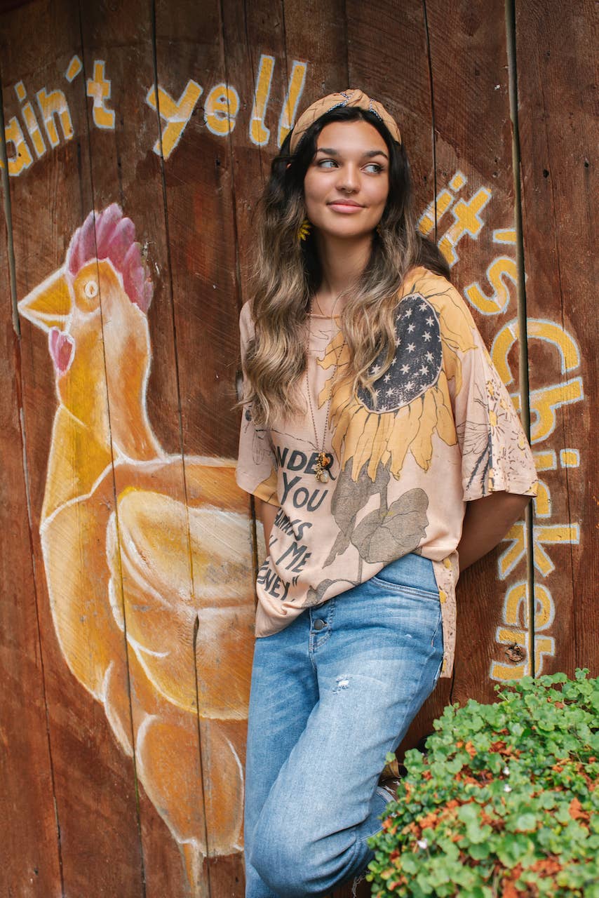 Milk & Honey Bamboo Bohemian Tee Luxe Bamboo Tunic Shirt