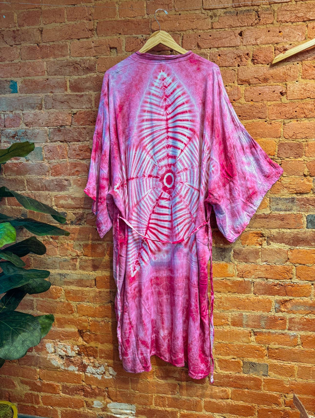 Earthy Tie Dye Kimono