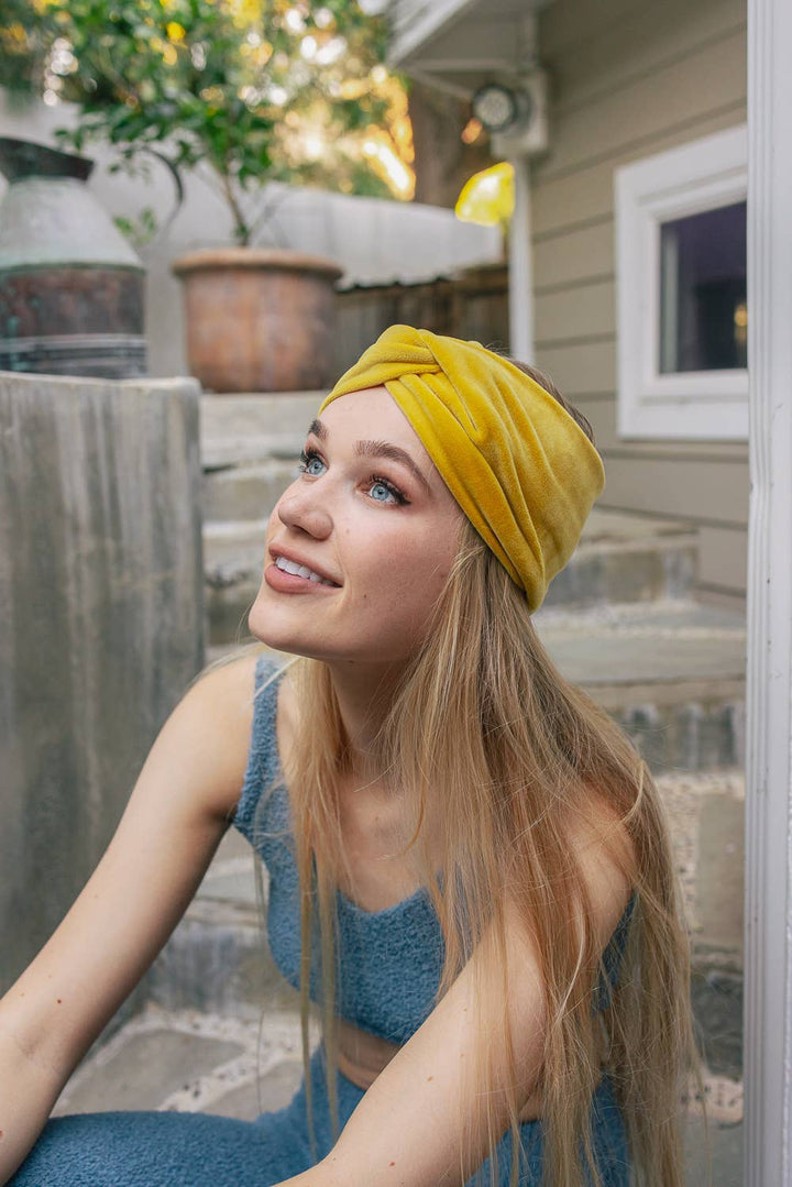 Super Soft Twisted Velvet Headband