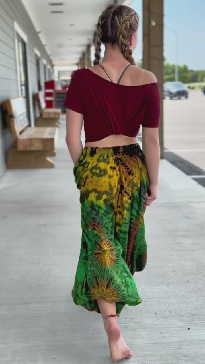 Tie Dye Harem Pants