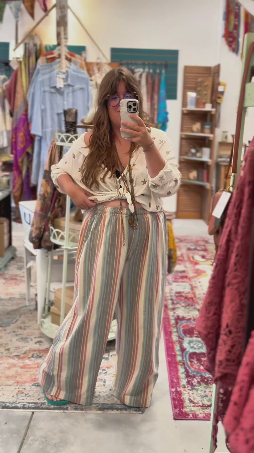 Casual Lounge Stripe Pants