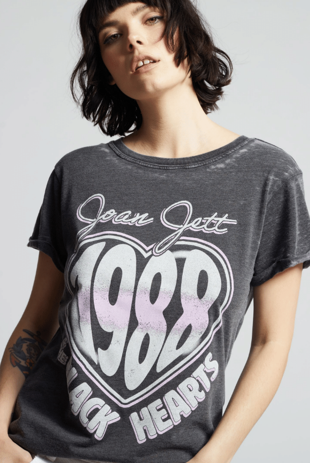 Joan Jett 1988 Burn Out Tee