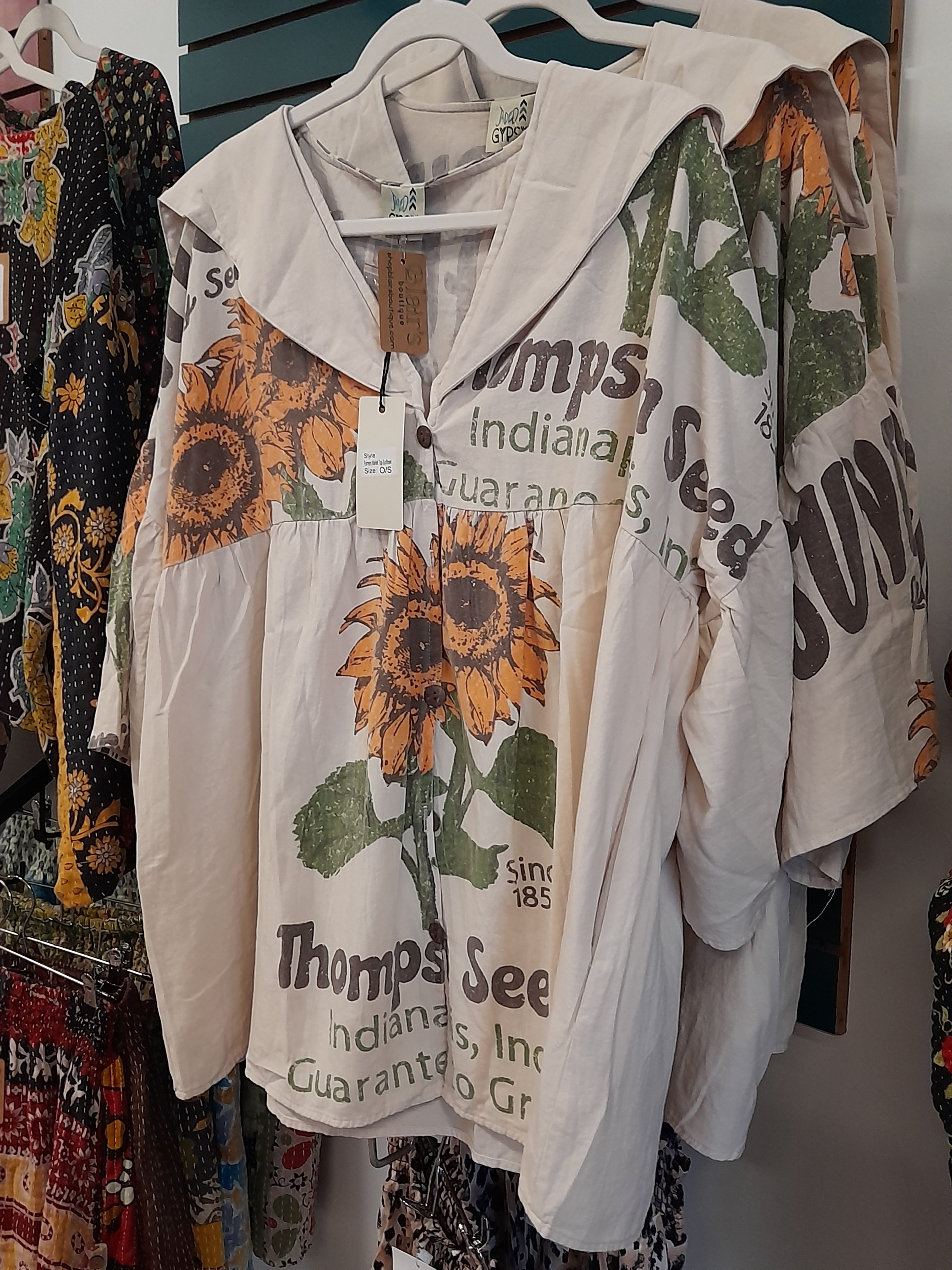 Sunflower Farmers Market Top – Blair's Boutique