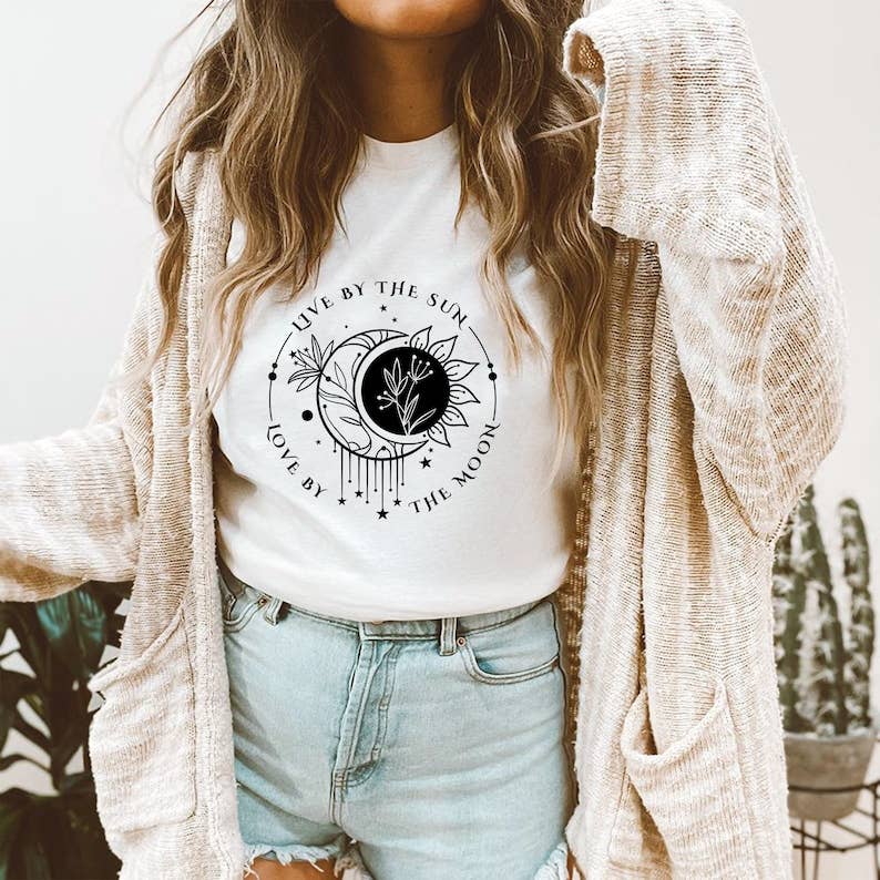 Live by the Sun, Love by the Moon t-shirt