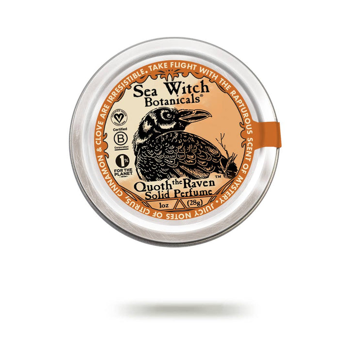 Solid Perfume - Quoth the Raven, Orange, Cinnamon, Clove