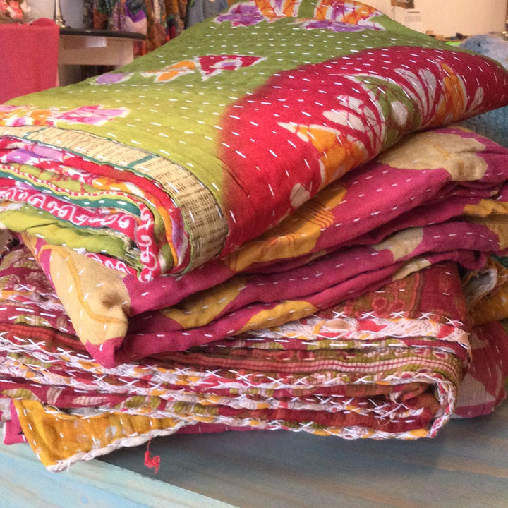 Kantha Blanket